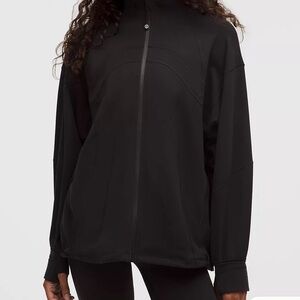 Lululemon Athletica Black Zip-Up Jacket